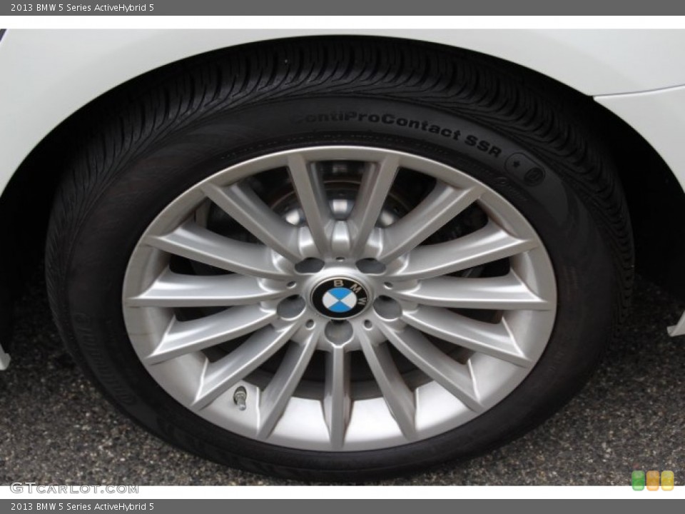 2013 BMW 5 Series ActiveHybrid 5 Wheel and Tire Photo #88413945