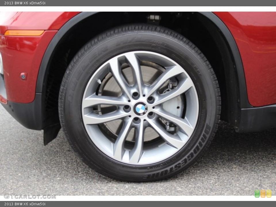 2013 BMW X6 xDrive50i Wheel and Tire Photo #88415397