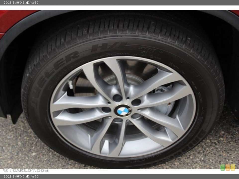 2013 BMW X6 xDrive50i Wheel and Tire Photo #88415424