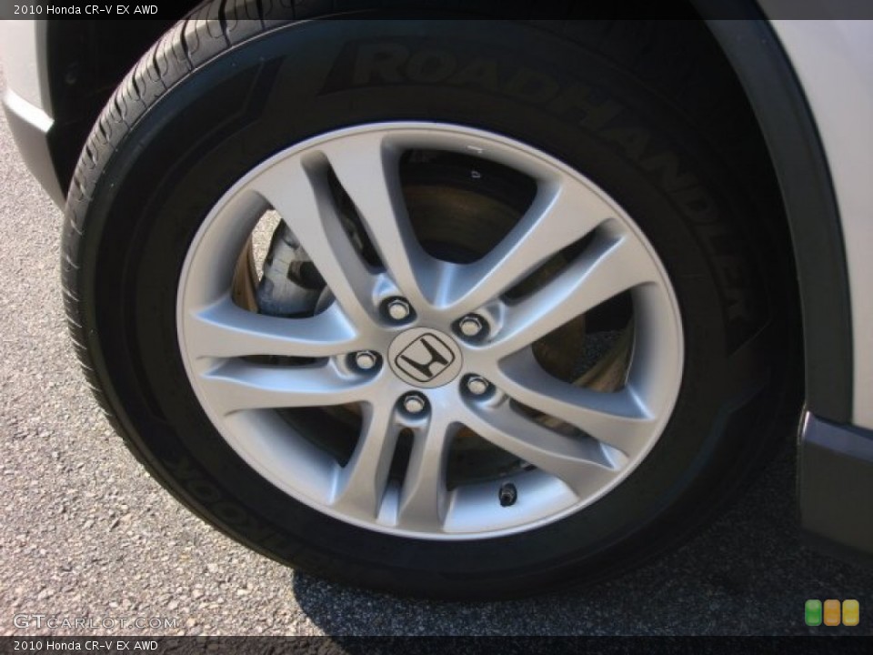 2010 Honda CR-V EX AWD Wheel and Tire Photo #88415427