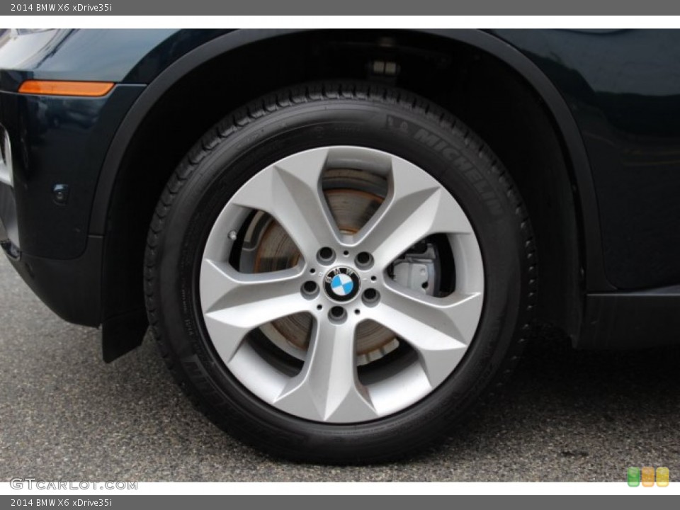 2014 BMW X6 xDrive35i Wheel and Tire Photo #88416903