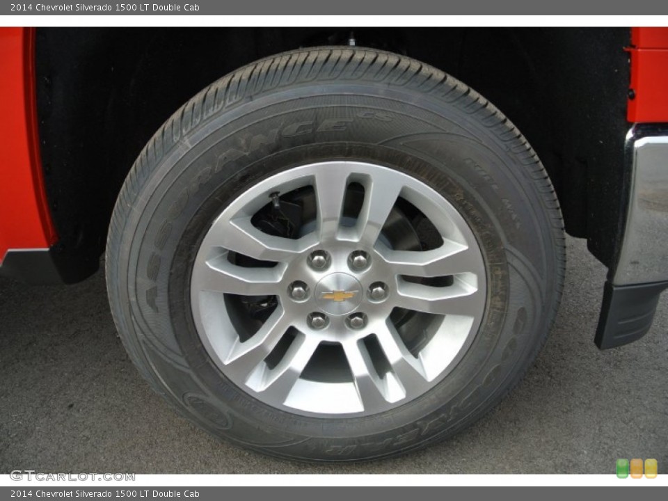 2014 Chevrolet Silverado 1500 LT Double Cab Wheel and Tire Photo #88423617