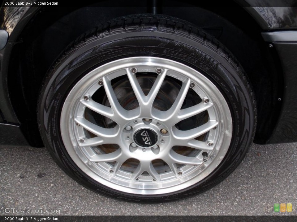 2000 Saab 9-3 Custom Wheel and Tire Photo #88423713