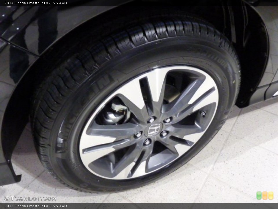 2014 Honda Crosstour EX-L V6 4WD Wheel and Tire Photo #88425546