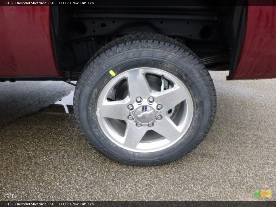 2014 Chevrolet Silverado 2500HD LTZ Crew Cab 4x4 Wheel and Tire Photo #88428855