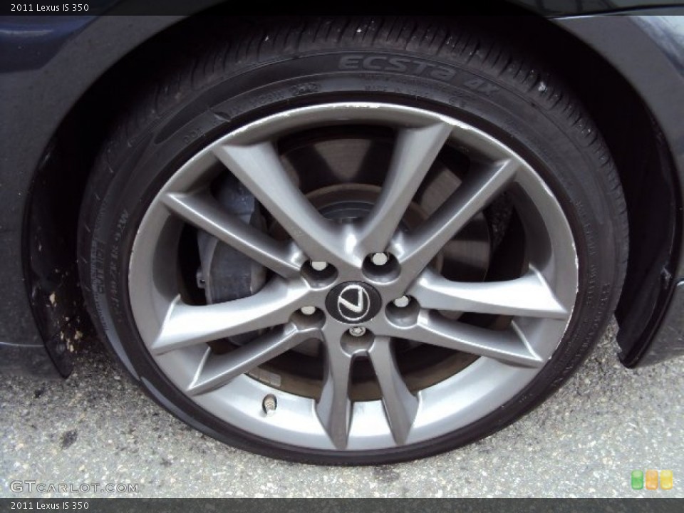 2011 Lexus IS 350 Wheel and Tire Photo #88431663
