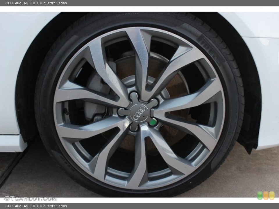 2014 Audi A6 3.0 TDI quattro Sedan Wheel and Tire Photo #88437438