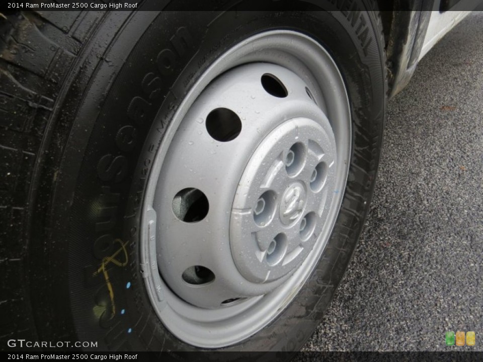 2014 Ram ProMaster 2500 Cargo High Roof Wheel and Tire Photo #88447926