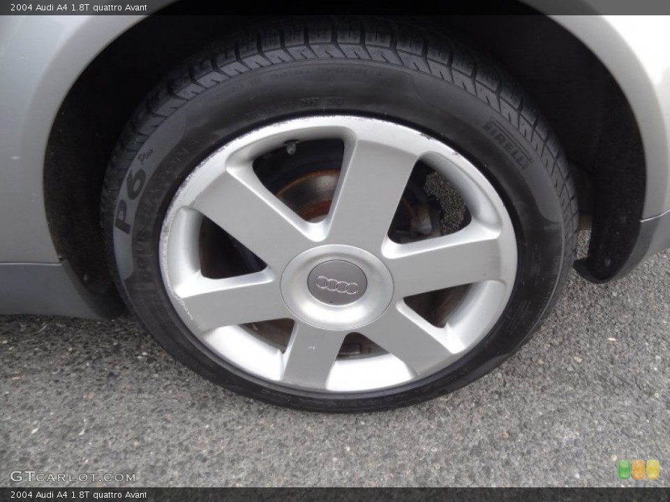 2004 Audi A4 1.8T quattro Avant Wheel and Tire Photo #88459473
