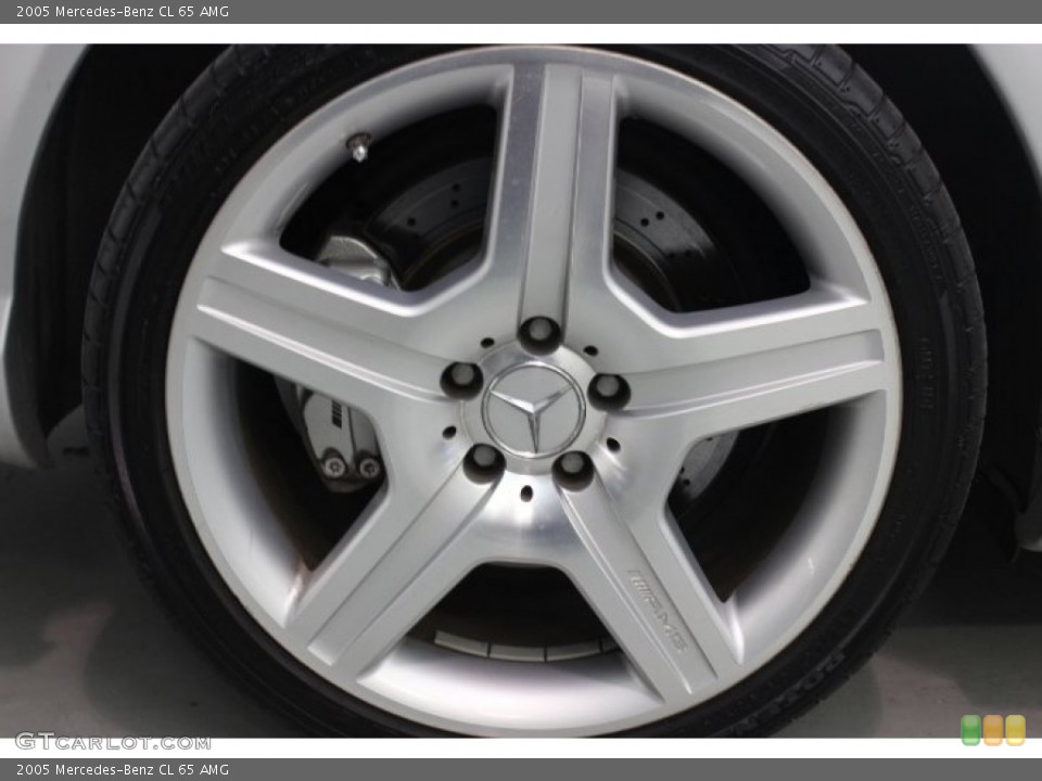 2005 Mercedes-Benz CL 65 AMG Wheel and Tire Photo #88459986