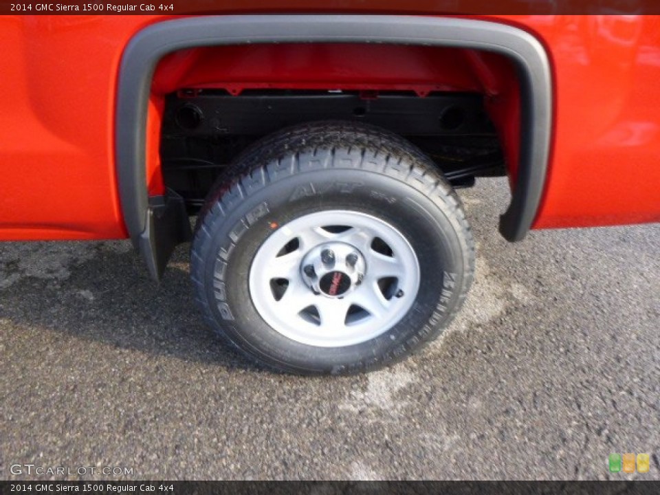 2014 GMC Sierra 1500 Regular Cab 4x4 Wheel and Tire Photo #88467732