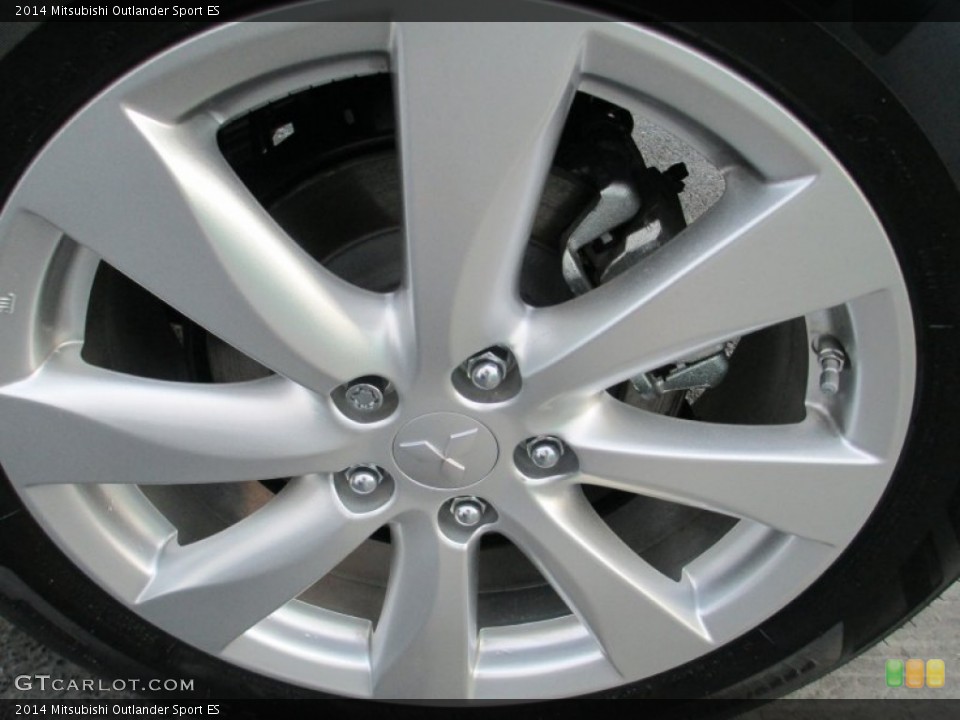 2014 Mitsubishi Outlander Sport ES Wheel and Tire Photo #88481838