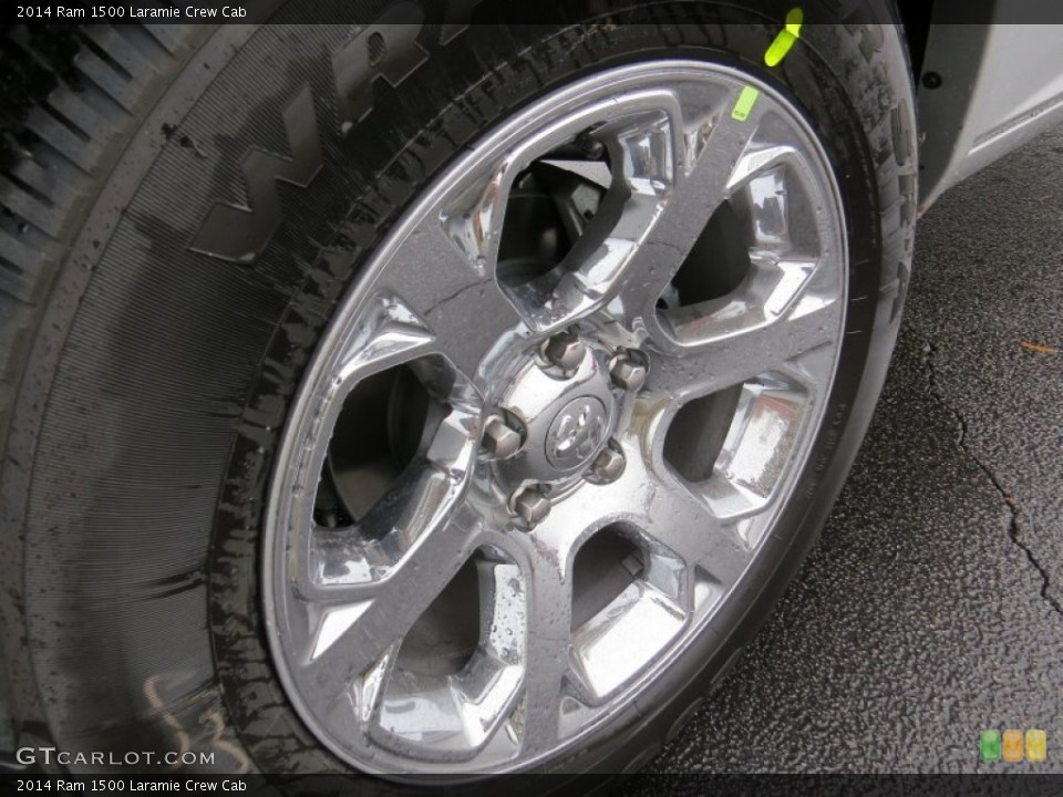 2014 Ram 1500 Laramie Crew Cab Wheel and Tire Photo #88485950
