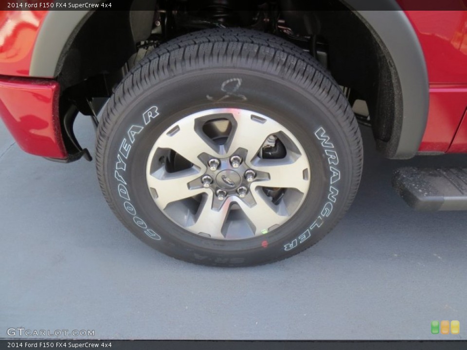 2014 Ford F150 FX4 SuperCrew 4x4 Wheel and Tire Photo #88490298