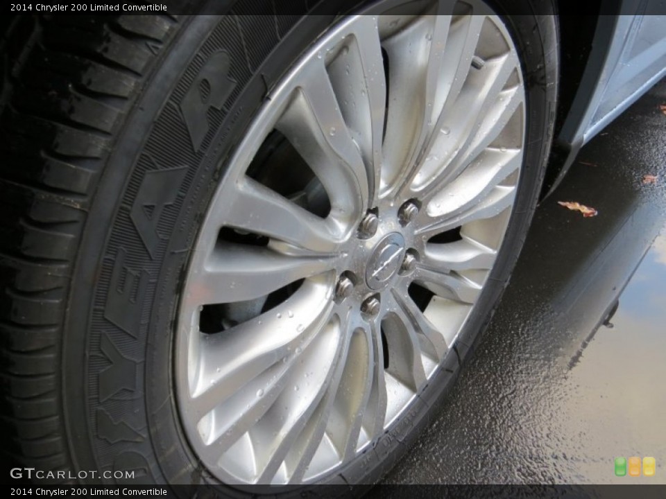 2014 Chrysler 200 Limited Convertible Wheel and Tire Photo #88497687