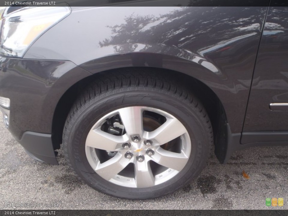 2014 Chevrolet Traverse LTZ Wheel and Tire Photo #88498857