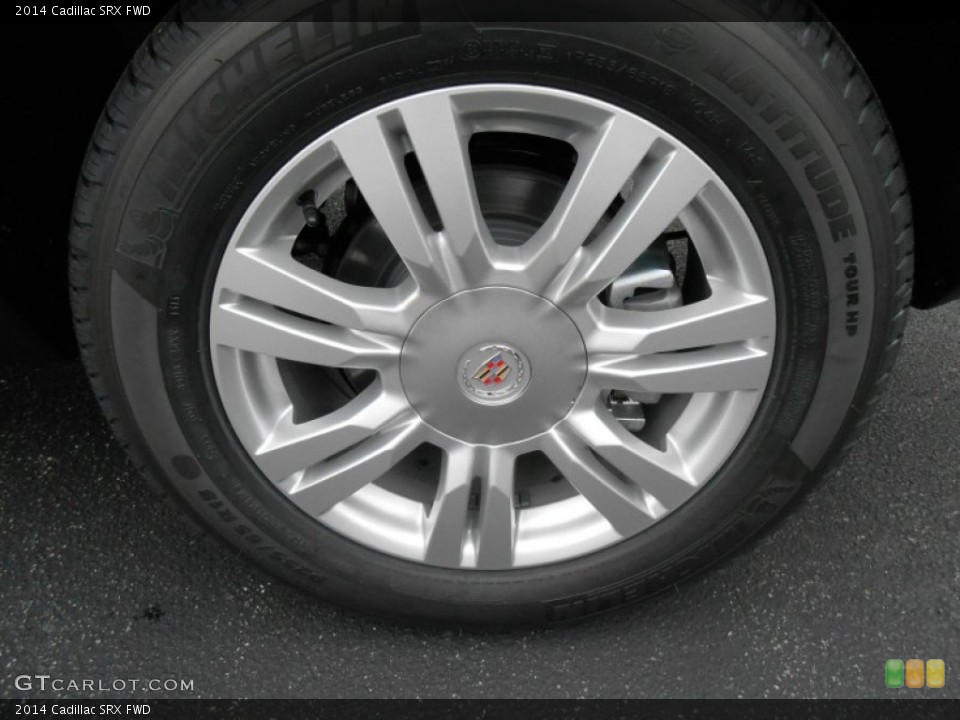 2014 Cadillac SRX FWD Wheel and Tire Photo #88499568