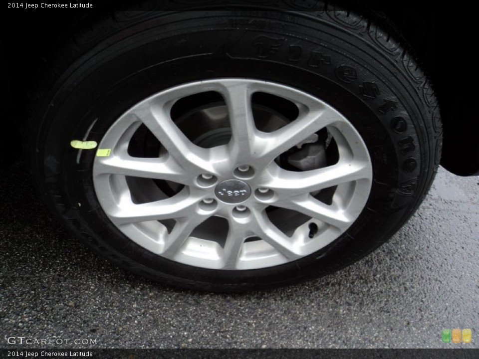 2014 Jeep Cherokee Latitude Wheel and Tire Photo #88505874