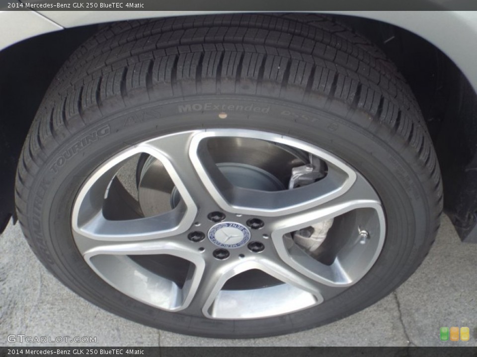 2014 Mercedes-Benz GLK 250 BlueTEC 4Matic Wheel and Tire Photo #88506957