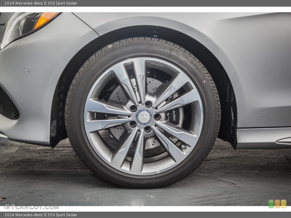 2014 Mercedes-Benz E 350 Sport Sedan Wheel and Tire Photo #88515000