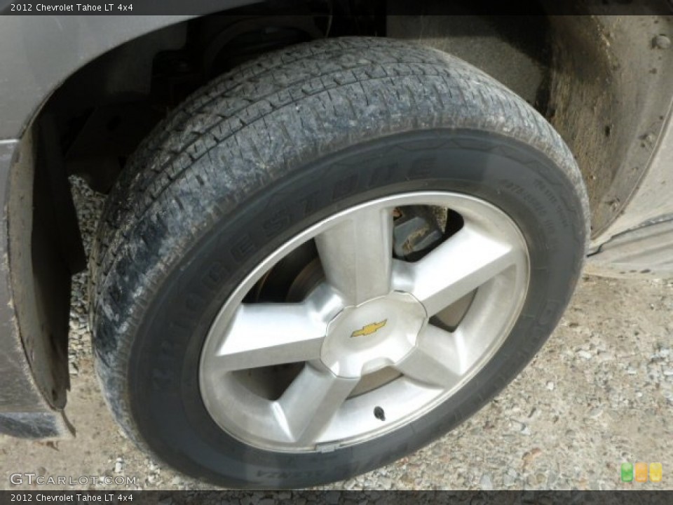 2012 Chevrolet Tahoe LT 4x4 Wheel and Tire Photo #88517400