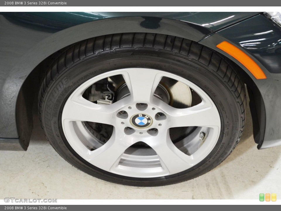 2008 BMW 3 Series 328i Convertible Wheel and Tire Photo #88524543