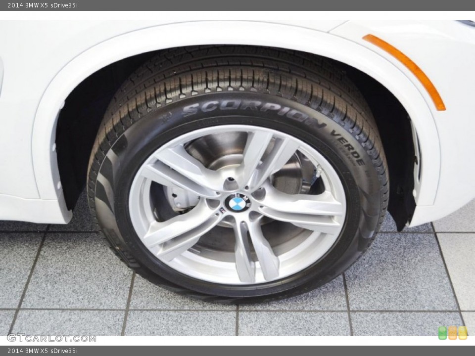 2014 BMW X5 sDrive35i Wheel and Tire Photo #88527633