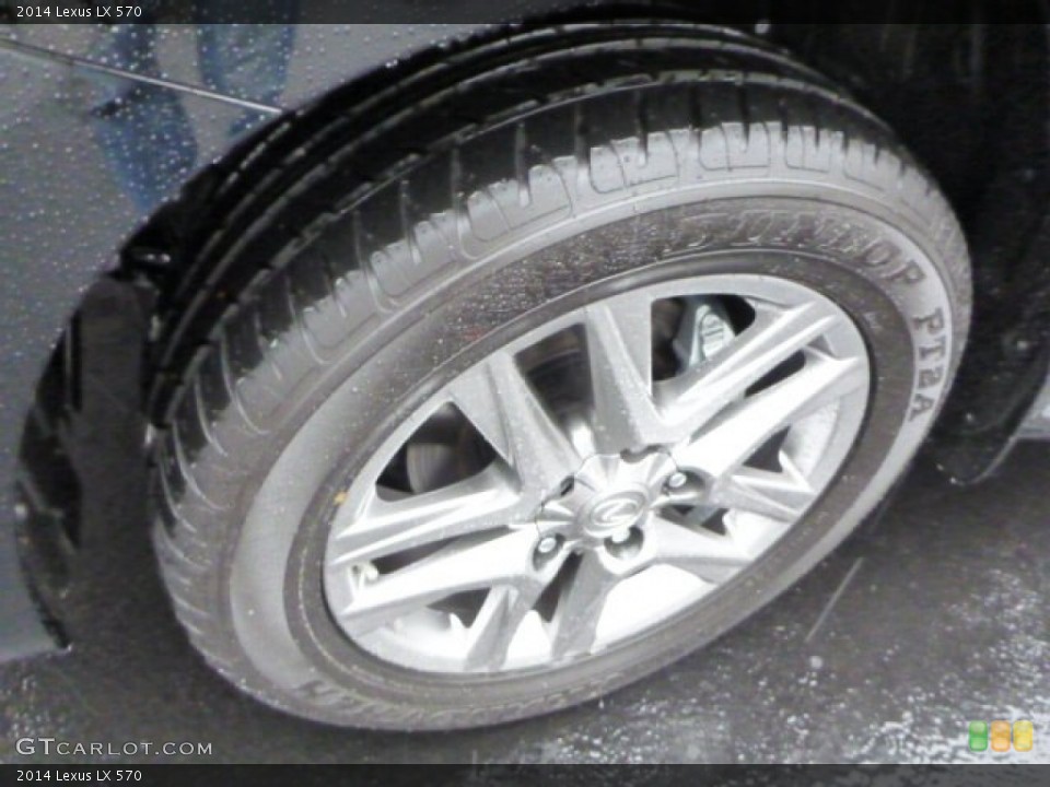 2014 Lexus LX 570 Wheel and Tire Photo #88536143