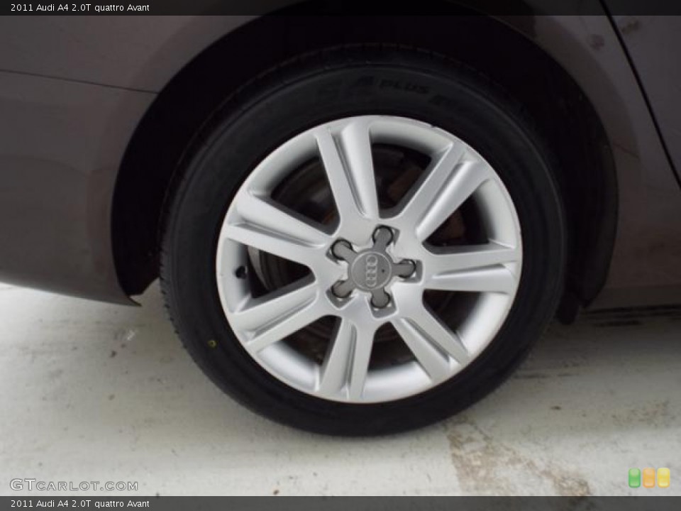 2011 Audi A4 2.0T quattro Avant Wheel and Tire Photo #88537538