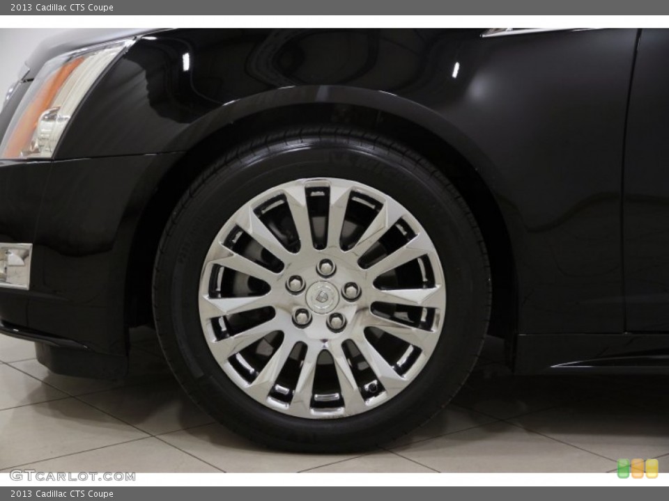 2013 Cadillac CTS Coupe Wheel and Tire Photo #88540385