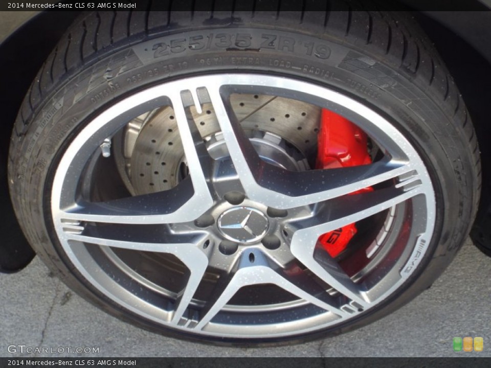 2014 Mercedes-Benz CLS 63 AMG S Model Wheel and Tire Photo #88541423