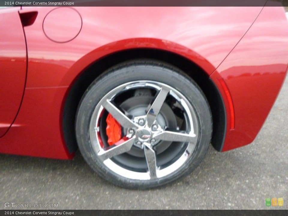 2014 Chevrolet Corvette Stingray Coupe Wheel and Tire Photo #88543867