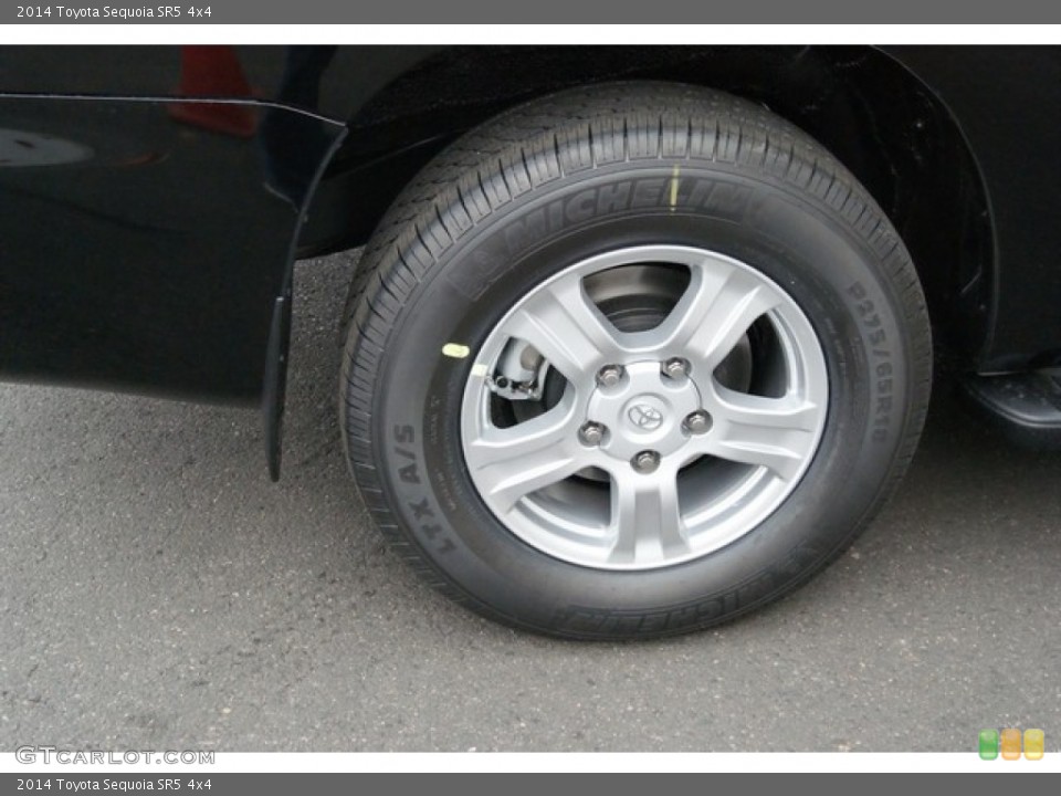 2014 Toyota Sequoia SR5 4x4 Wheel and Tire Photo #88558413