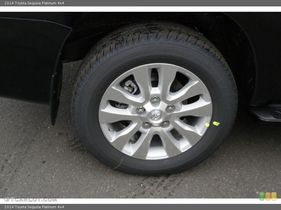 2014 Toyota Sequoia Platinum 4x4 Wheel and Tire Photo #88558698