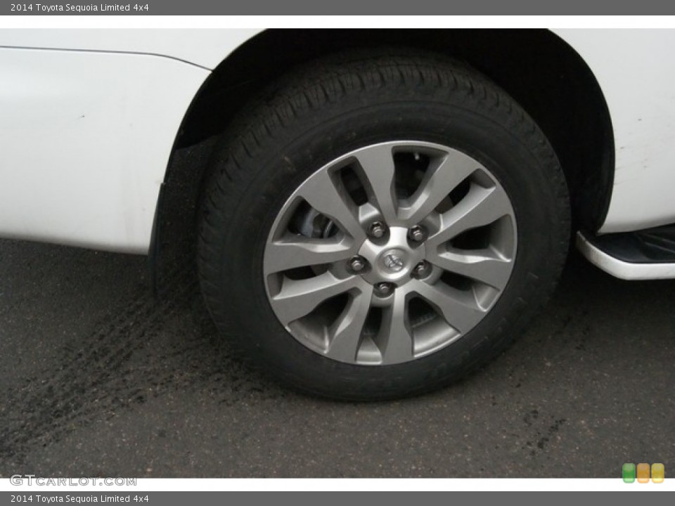 2014 Toyota Sequoia Limited 4x4 Wheel and Tire Photo #88559567