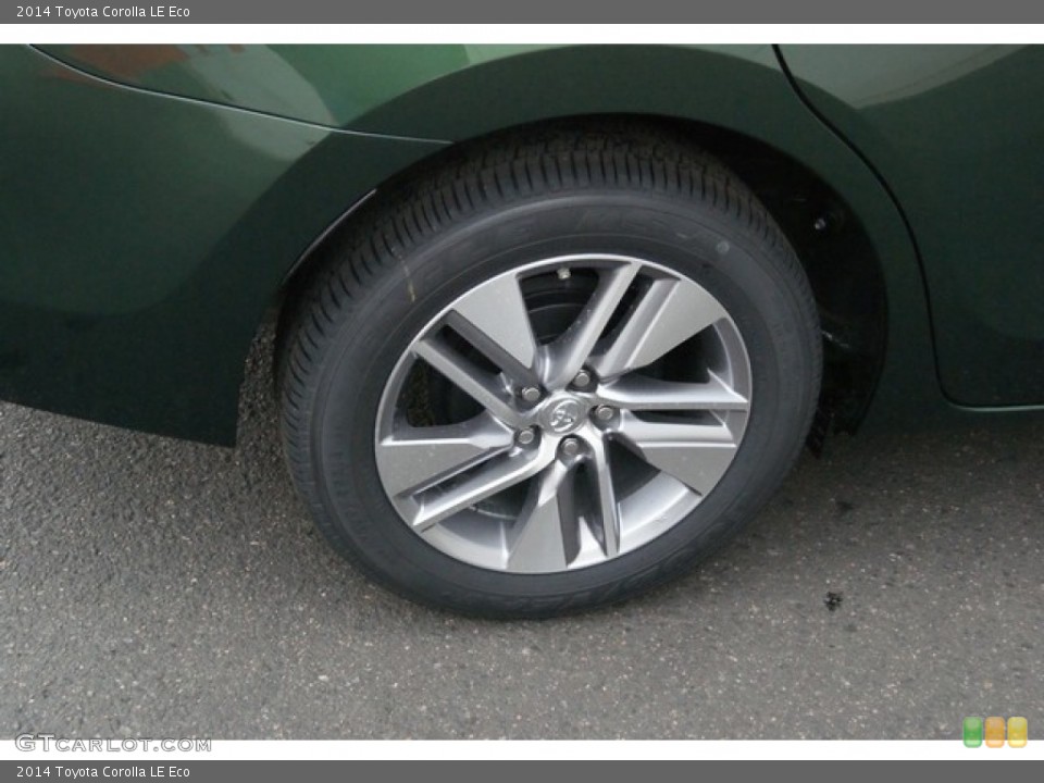 2014 Toyota Corolla LE Eco Wheel and Tire Photo #88562003