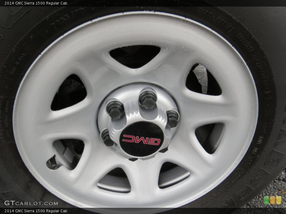 2014 GMC Sierra 1500 Regular Cab Wheel and Tire Photo #88563461