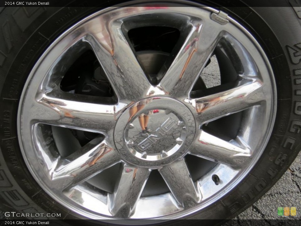 2014 GMC Yukon Denali Wheel and Tire Photo #88564463