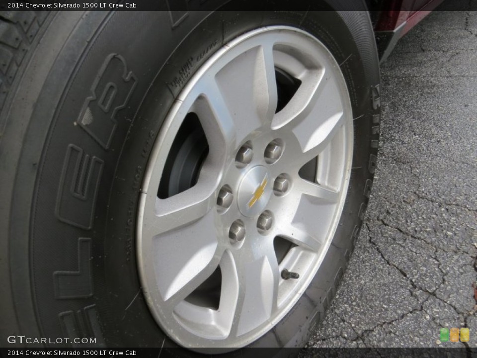 2014 Chevrolet Silverado 1500 LT Crew Cab Wheel and Tire Photo #88567616