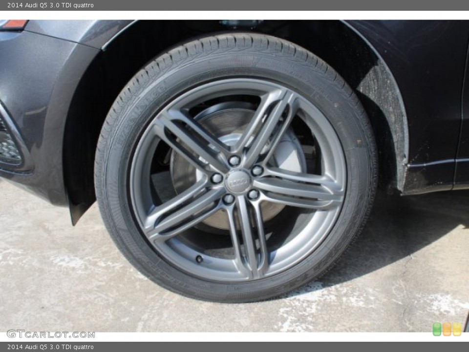 2014 Audi Q5 3.0 TDI quattro Wheel and Tire Photo #88572032