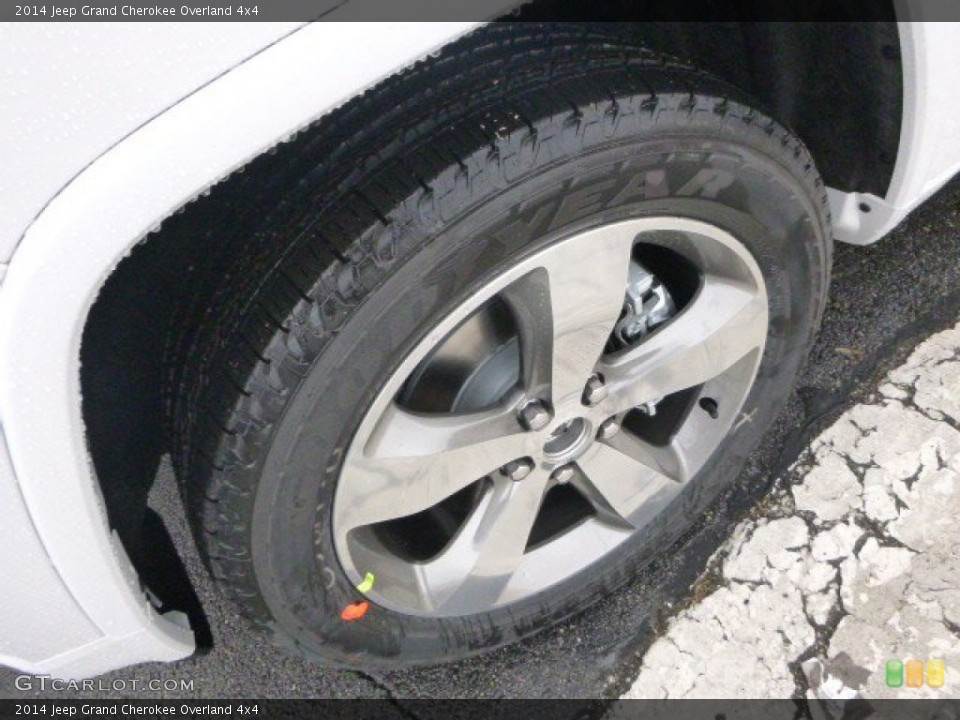 2014 Jeep Grand Cherokee Overland 4x4 Wheel and Tire Photo #88578337