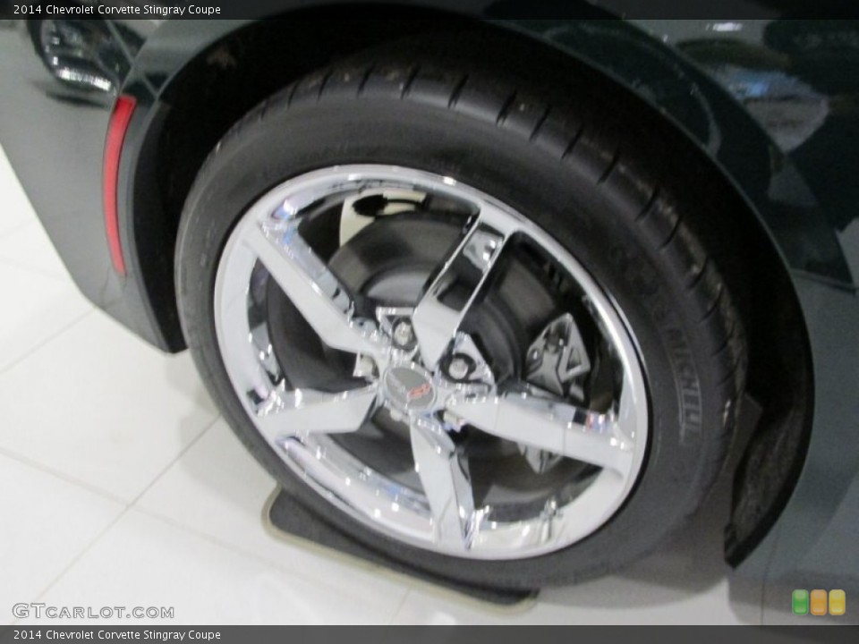 2014 Chevrolet Corvette Stingray Coupe Wheel and Tire Photo #88587853