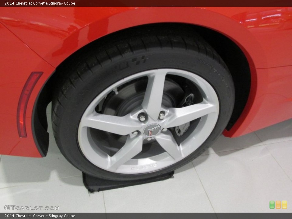 2014 Chevrolet Corvette Stingray Coupe Wheel and Tire Photo #88588336