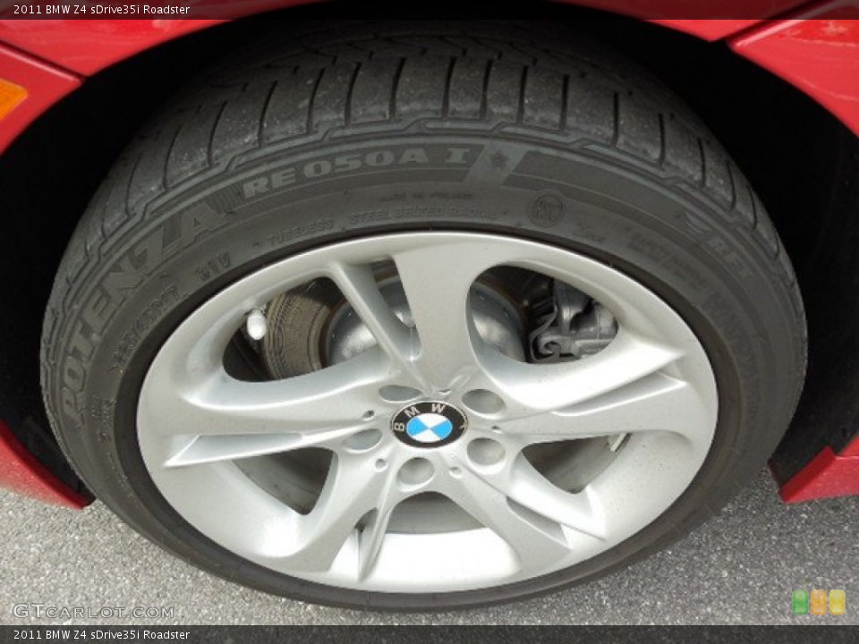 2011 BMW Z4 sDrive35i Roadster Wheel and Tire Photo #88589488