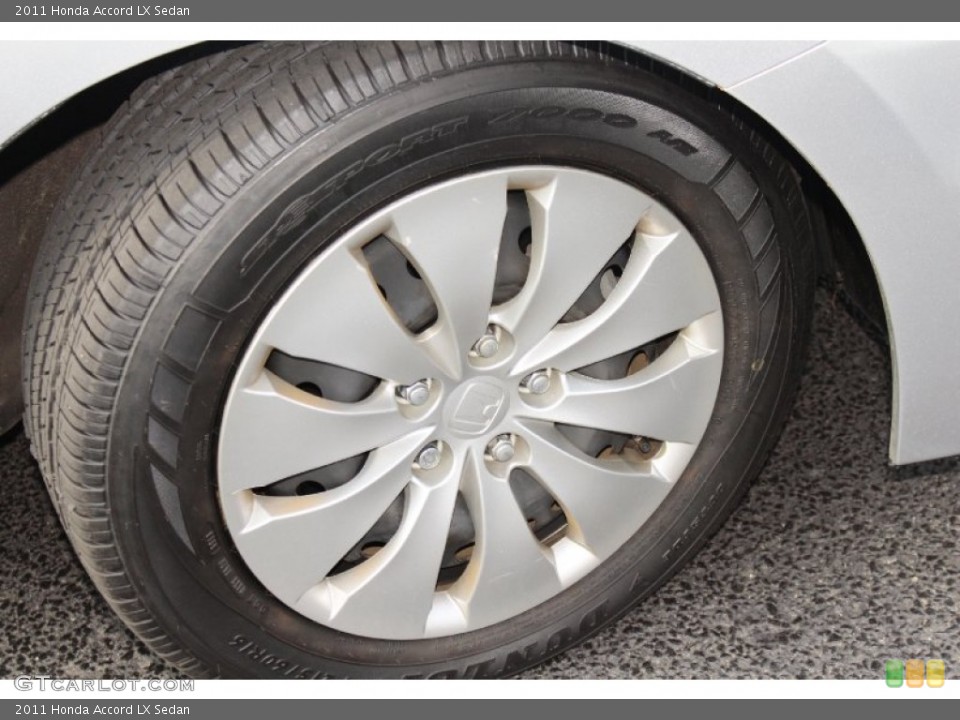 2011 Honda Accord LX Sedan Wheel and Tire Photo #88591234