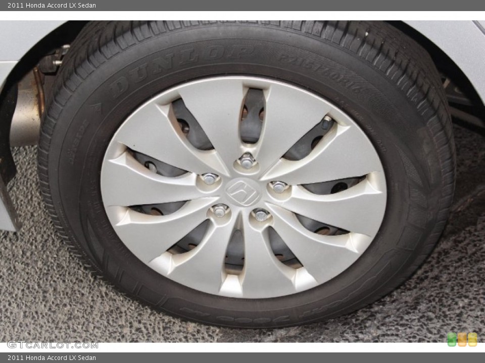 2011 Honda Accord LX Sedan Wheel and Tire Photo #88591255