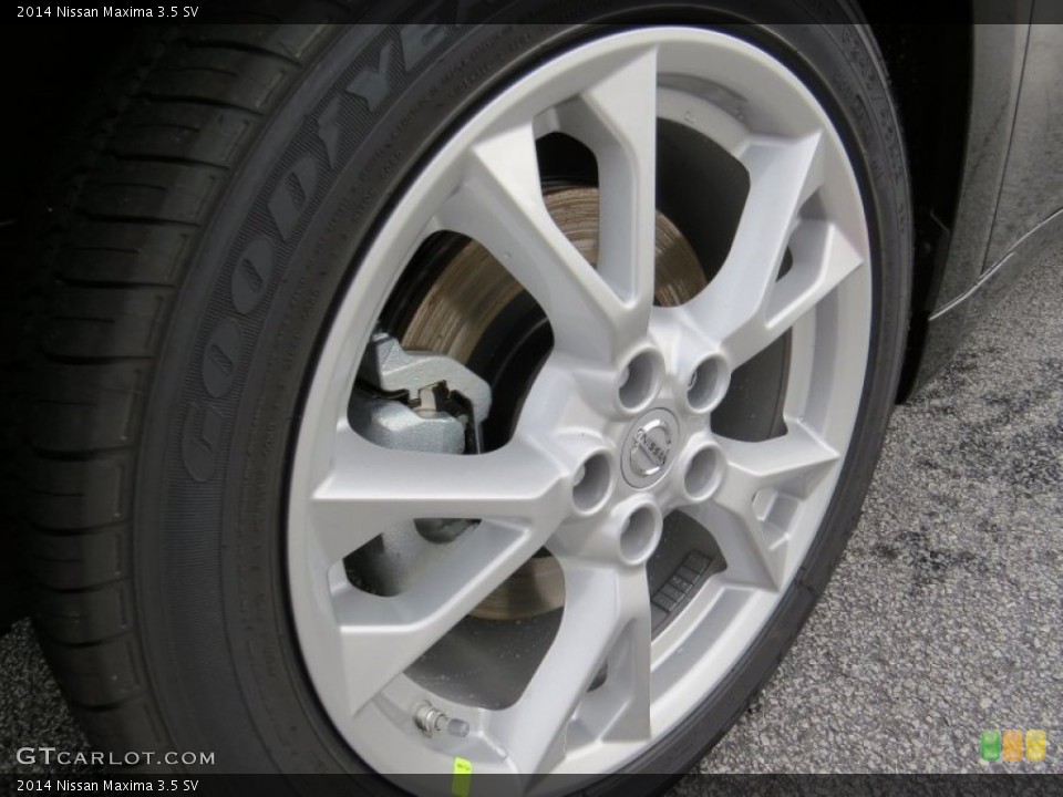 2014 Nissan Maxima 3.5 SV Wheel and Tire Photo #88592134
