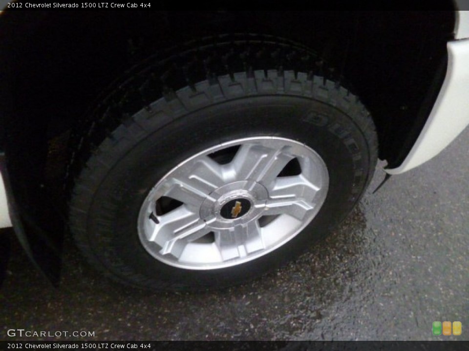 2012 Chevrolet Silverado 1500 LTZ Crew Cab 4x4 Wheel and Tire Photo #88594099