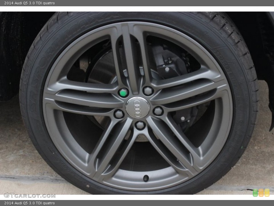 2014 Audi Q5 3.0 TDI quattro Wheel and Tire Photo #88605928