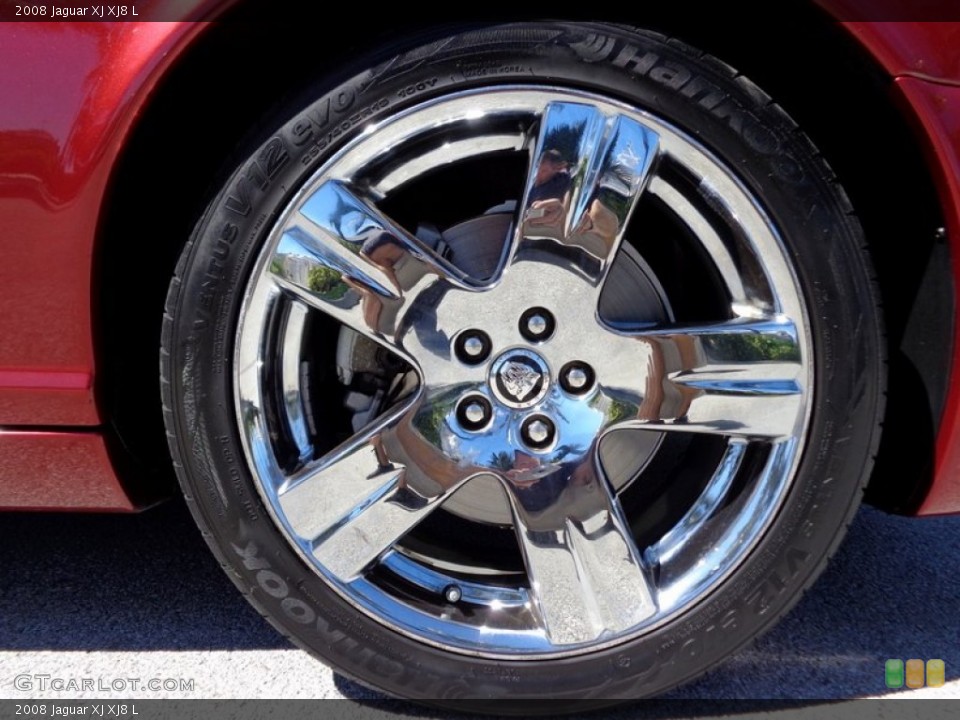 2008 Jaguar XJ XJ8 L Wheel and Tire Photo #88608766